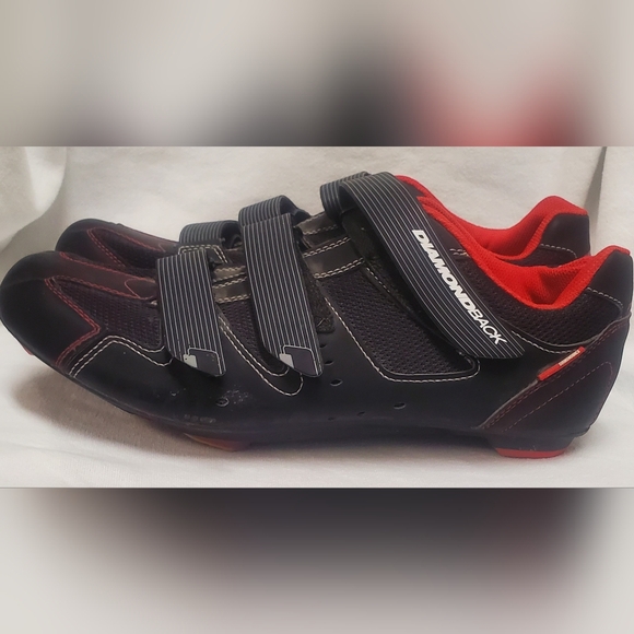 Diamond Back Size Mens 13 Cycling Shoes‎ Red And Black Vent Composite Pro - Picture 11 of 12